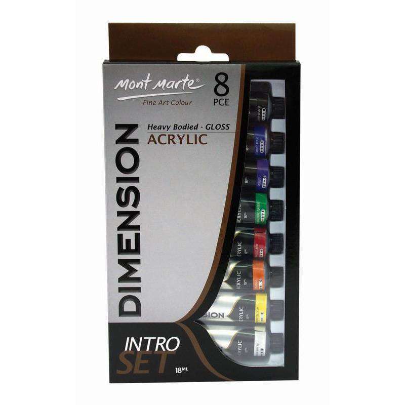 Buy Cheap art & craft online | Dimension Acrylic Intro Set 8pce x 18ml|  Dollars and Sense cheap and low prices in australia 