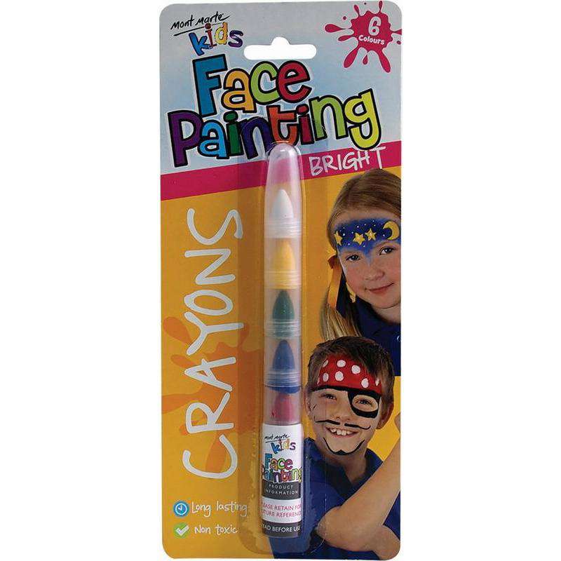 Buy Cheap art & craft online | Kids Face Painting Crayons - Bright|  Dollars and Sense cheap and low prices in australia 