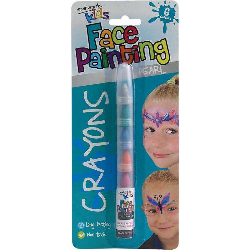 Buy Cheap art & craft online | Kids Face Painting Crayons - Pearl|  Dollars and Sense cheap and low prices in australia 