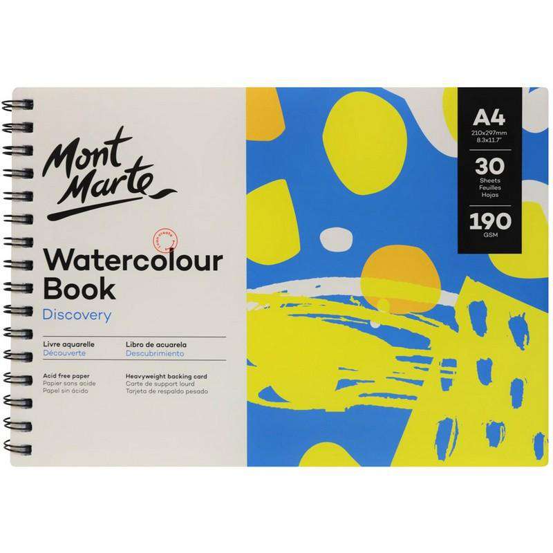 Buy Cheap art & craft online | Discovery Watercolour Book A4 30 Sheets 190gsm|  Dollars and Sense cheap and low prices in australia 