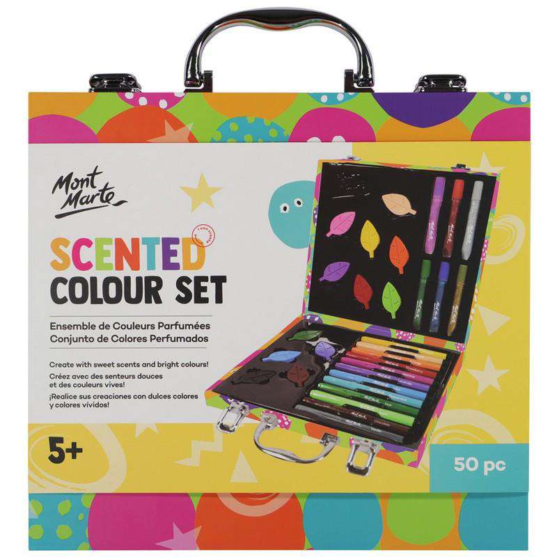 Buy Cheap art & craft online | Scented Colouring Set 50pc|  Dollars and Sense cheap and low prices in australia