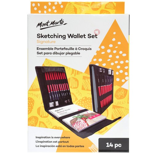 Mont Marte Sketching Wallet Set Signature - Dollars and Sense