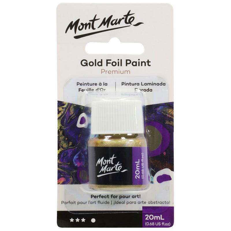 Buy Cheap art & craft online | Premium Gold Foil Paint 20ml|  Dollars and Sense cheap and low prices in australia 