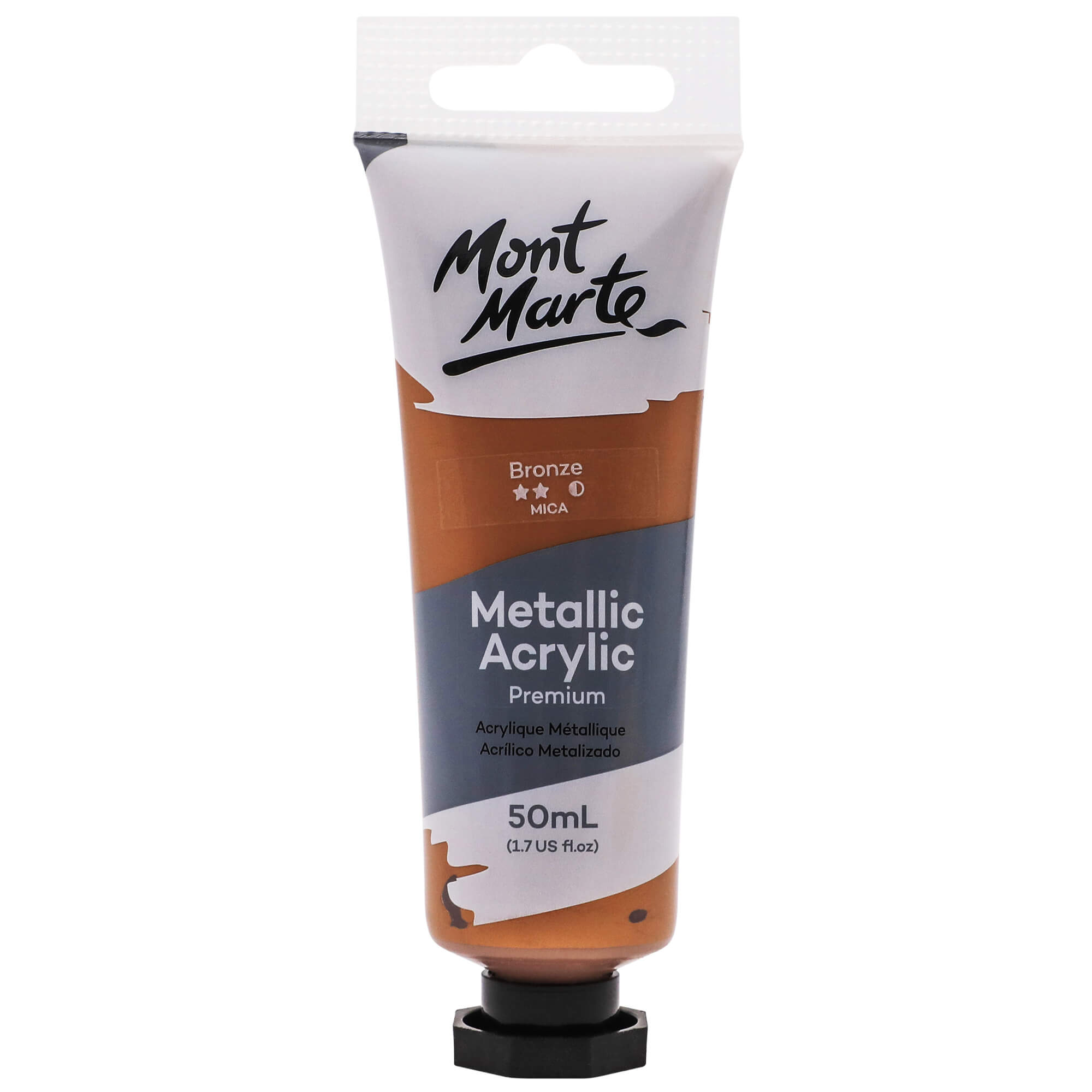 Mont Marte Metallic Acrylic Paint Bronze - Dollars and Sense