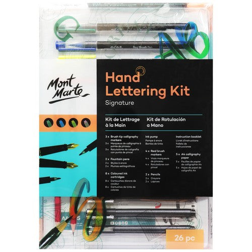 Mont Marte Hand Lettering Kit Signature - Dollars and Sense