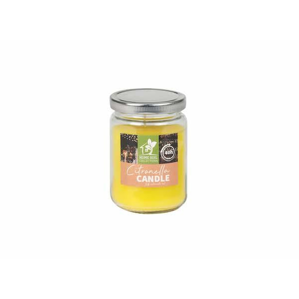 Citronella Candle in Glass Jar - Dollars and Sense