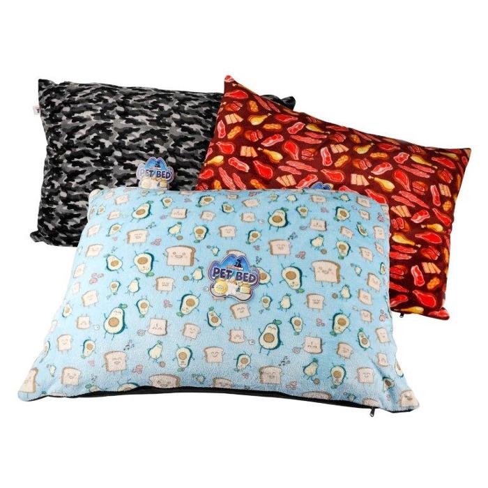Pet Bed Flannel Fleece Funky Designs - 60x80cm 1 Piece Assorted - Dollars and Sense