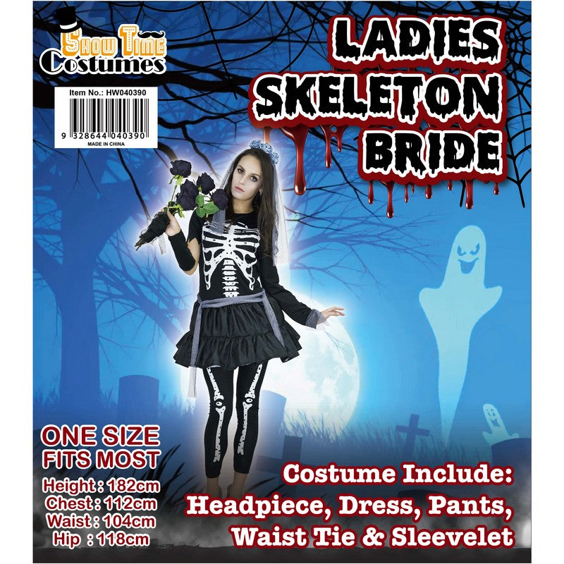 Halloween Ladies Skeleton Costume| Dollars and Sense