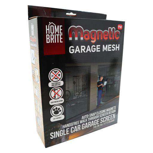 Magnetic Garage Door Fly Screen Mesh - Dollars and Sense