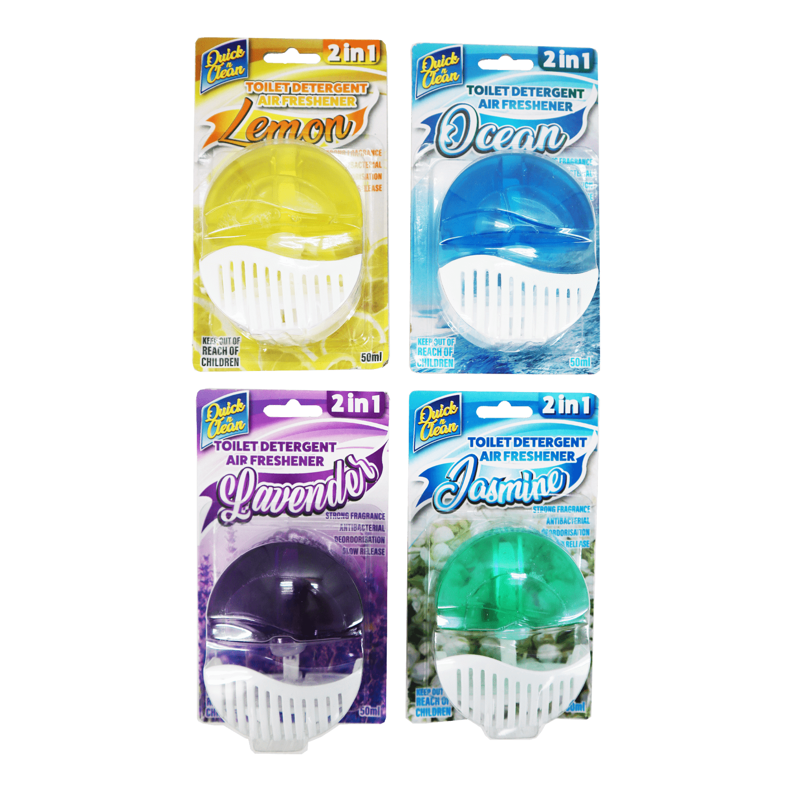 Toilet Detergent Air Freshener Assorted 1pce 50ml - Dollars and Sense