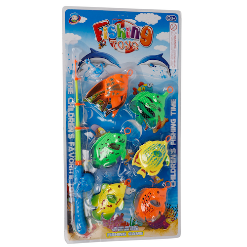 Jumbo Fishing Game and Rod Set - Dollars and Sense