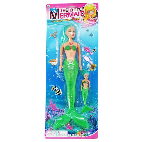 Mermaid Doll Assorted Colours - Dollars and Sense