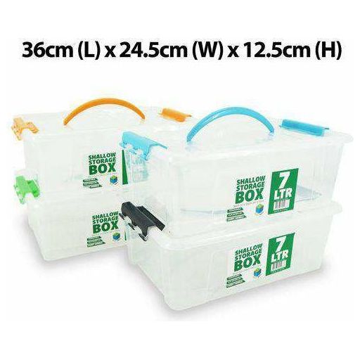 Shallow Storer 7L Colour Handles - Dollars and Sense