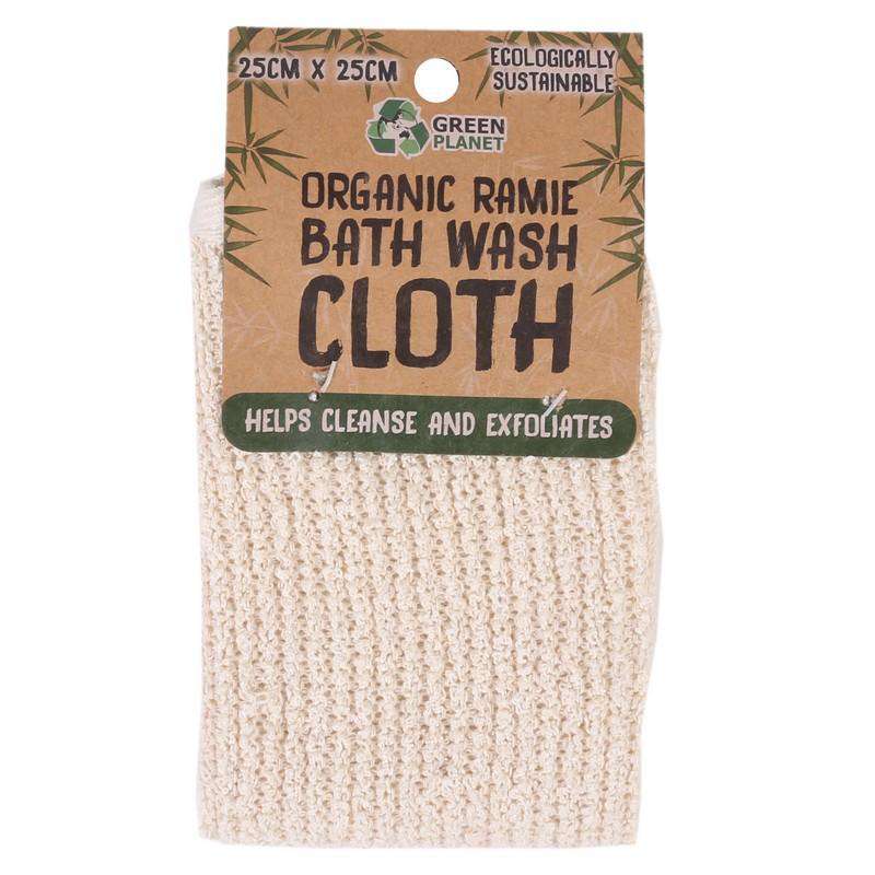 Eco Oganic Ramie Bath Wash Cloth - Dollars and Sense