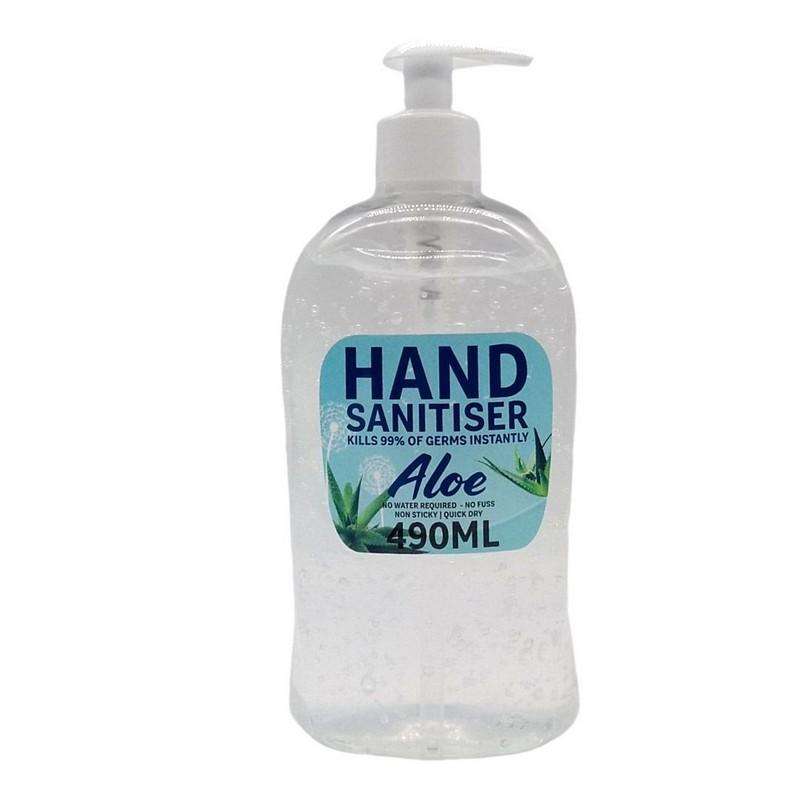 Hand Sanitiser Aloe 490ml - Dollars and Sense