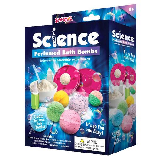 Science Perfumed Bath Bombs - Dollars and Sense