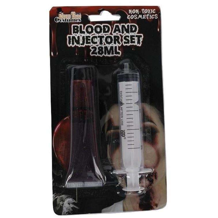 Halloween Hw Injector And Blood Set