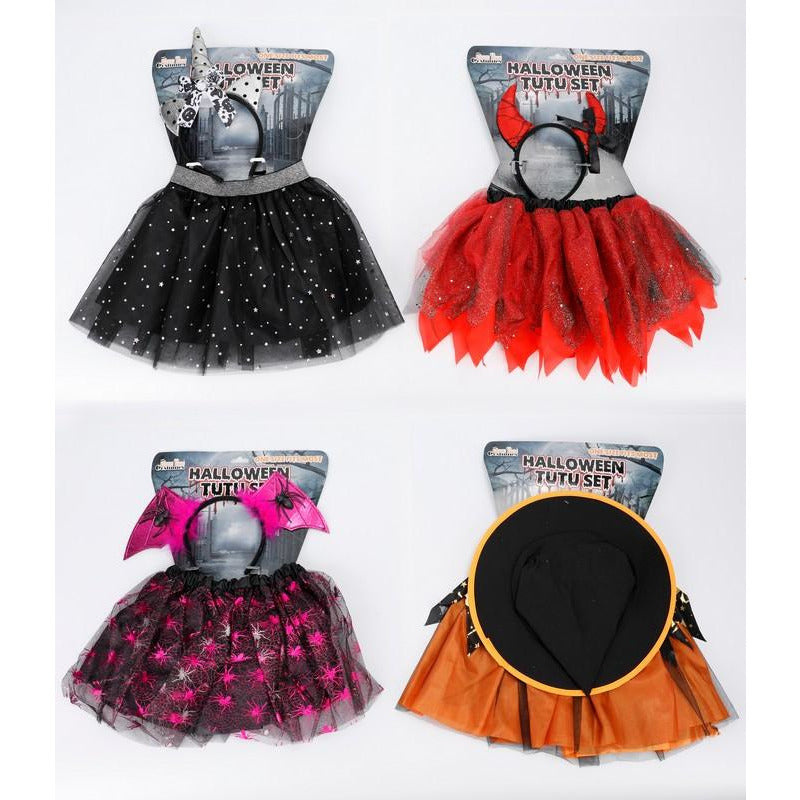 Halloween Tutu 2pce Set 4 Assorted| Dollars and Sense