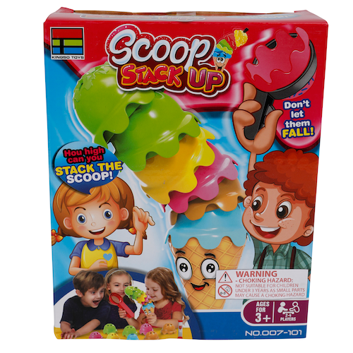 Family Board Game Scoop Stack Up Age 3 Plus