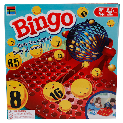 Family Board Game Bingo Age 4 Plus