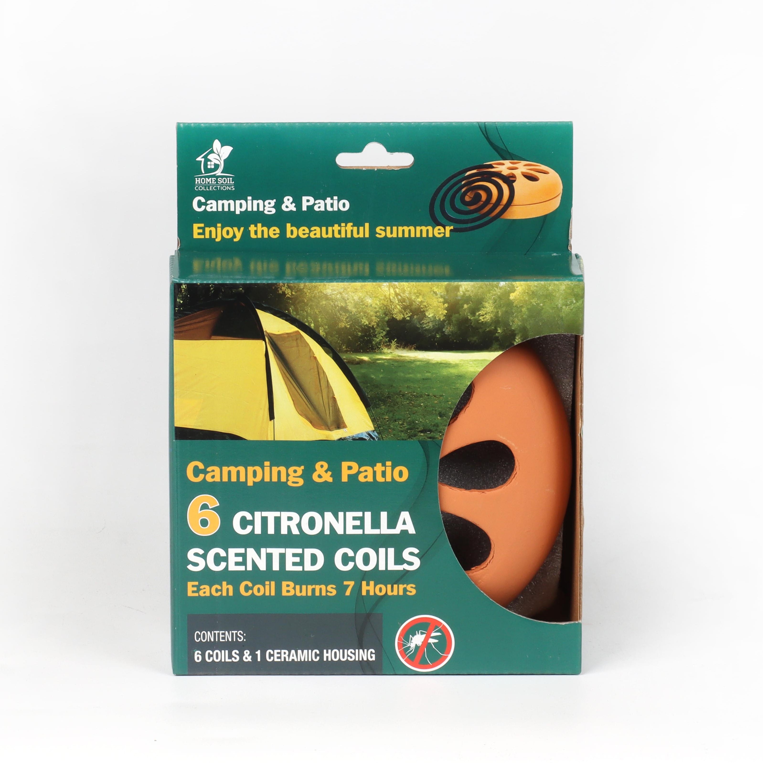 6 Citronella Mozzie Coils Includes Ceramic Housing - Dollars and Sense