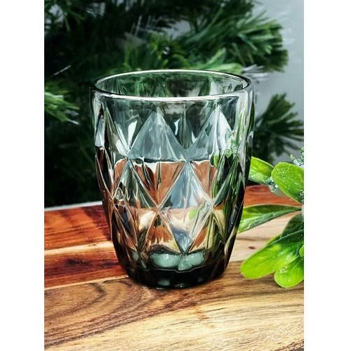 Coloured Glass Tumbler - Dollars and Sense