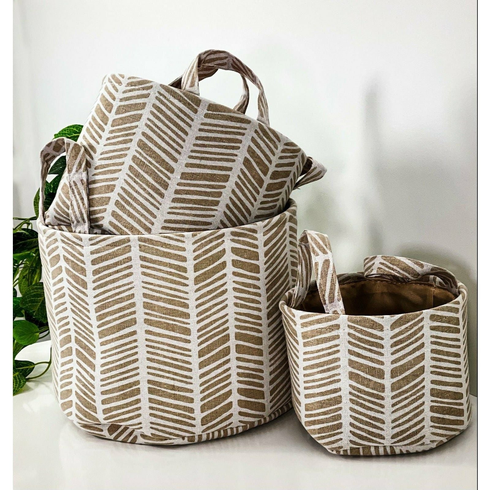 Round Storage Basket - Large - Dollars and Sense