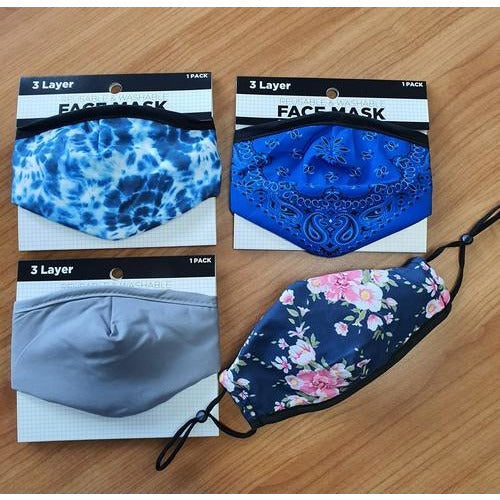 Face Mask Fabric Washable Assorted - Dollars and Sense