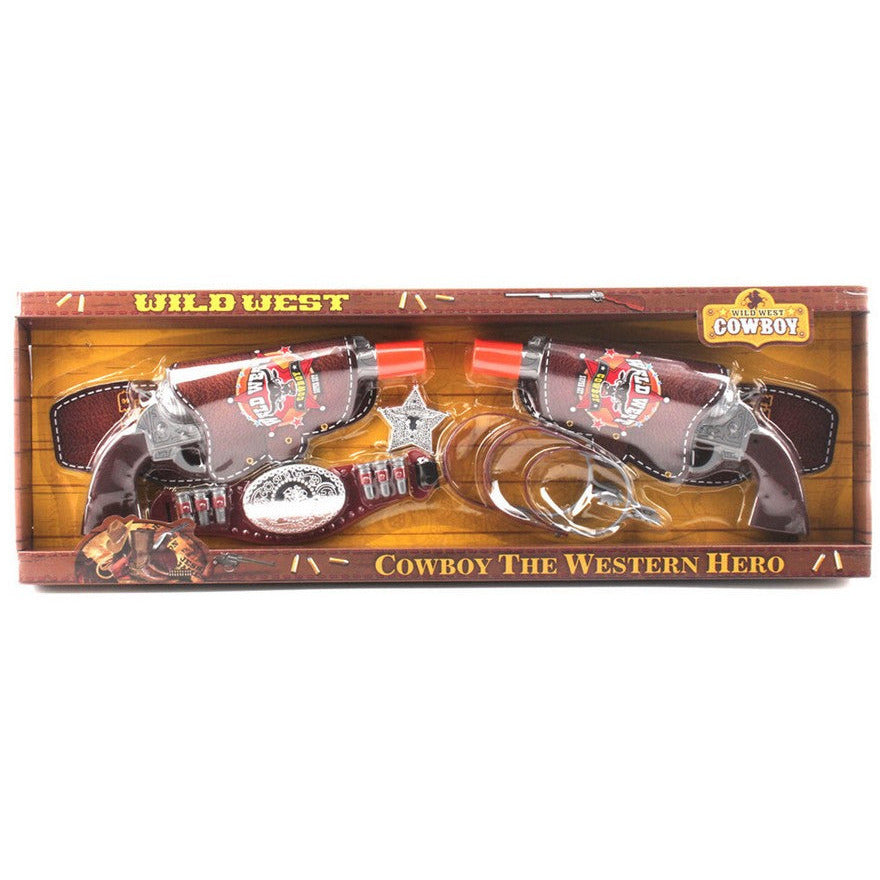 Wild West Cowboy Gun Twin Playset - Dollars and Sense