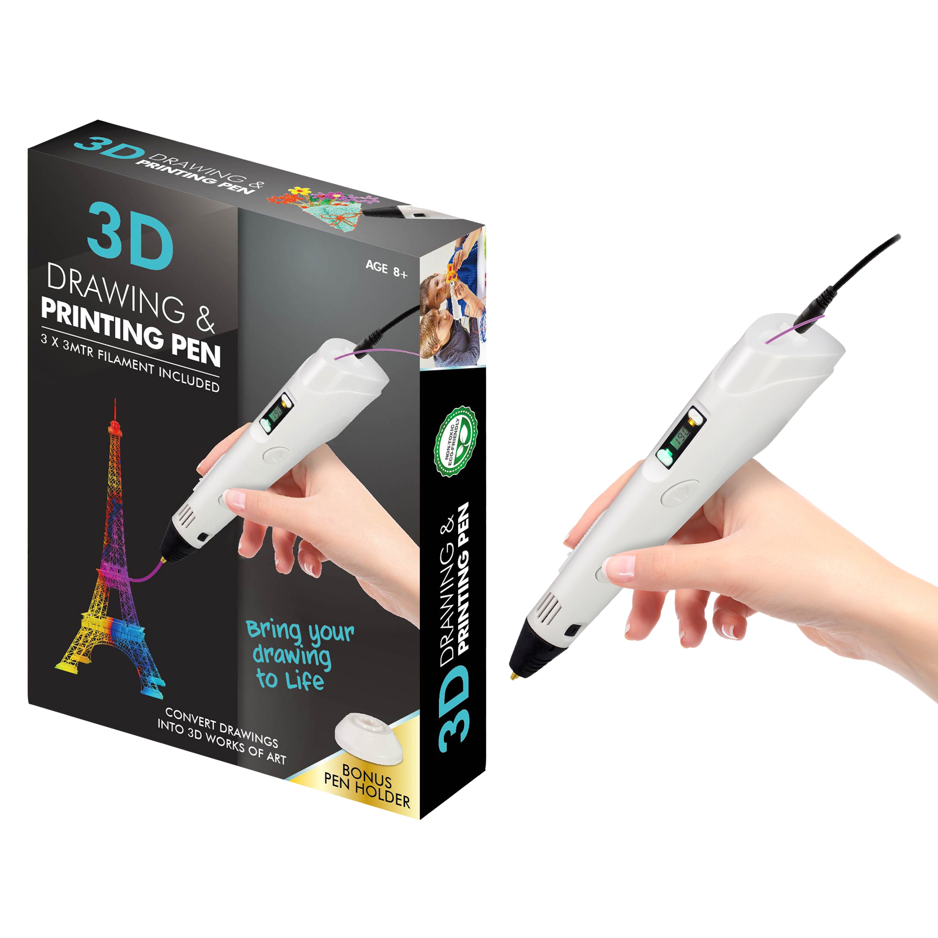 3D Pen with Refills - 4 Pack - Dollars and Sense