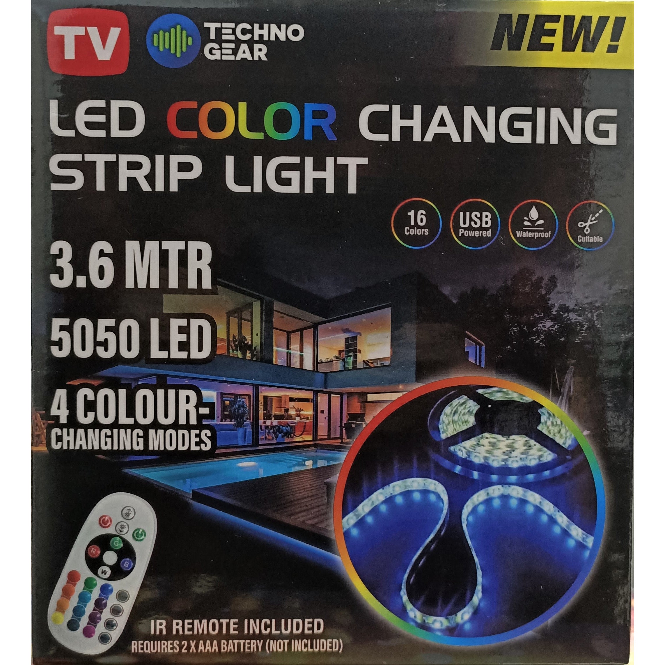 ASTV LED Light Colour Changing Strip with Remote - Dollars and Sense