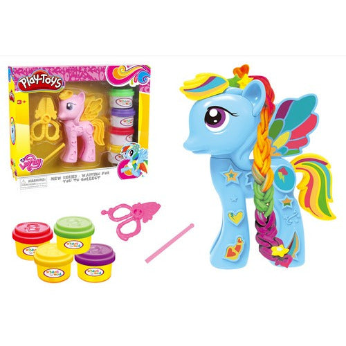Pony Playdough and Plait Toy - Dollars and Sense