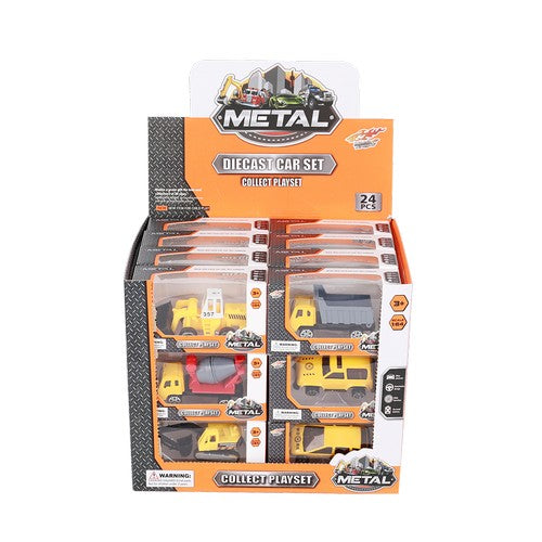 Diecast Construction Vehicle Toy Set - Dollars and Sense