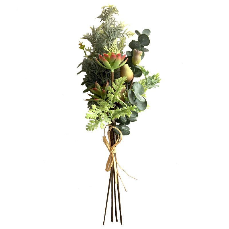 Artificial Mixed Bouquet with Honky Nuts 73cm Default Title
