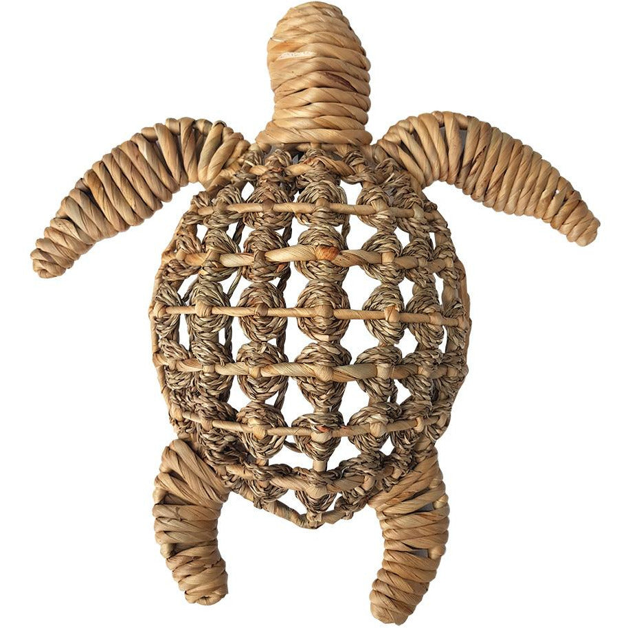 Turtle Woven Wall Hanging Natural 40x44cm Default Title
