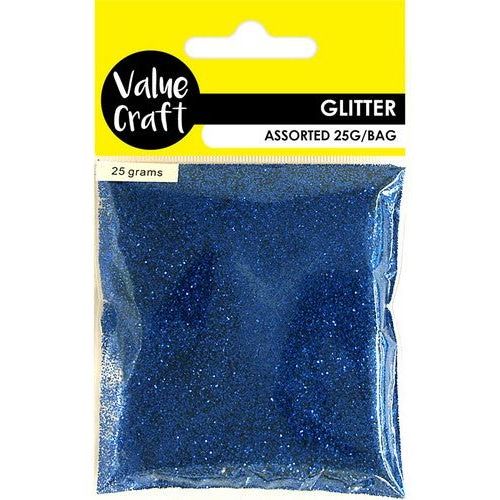 Craft Glitter in Bag Deep Blue - Dollars and Sense