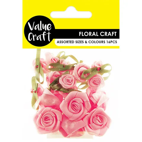 Flower Icy Pink - 16 Pieces - Dollars and Sense