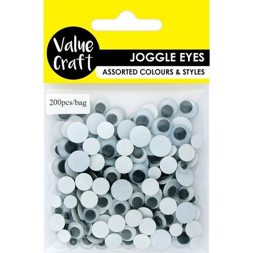 Craft Joggle Eyes Mixed Three Sizes - Dollars and Sense