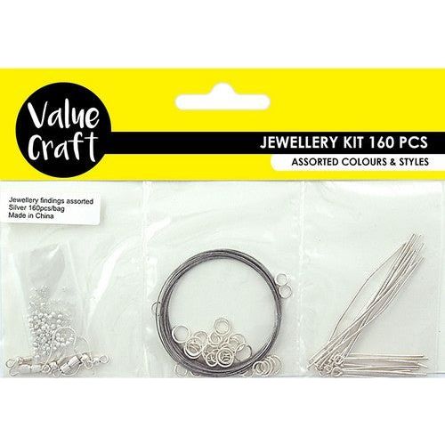 Jewellery Finiding Component Kit Silver - Dollars and Sense