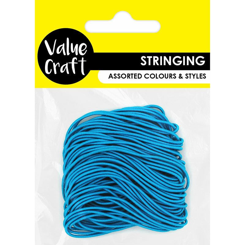 Elastic Thread Turquoise - 10m - Dollars and Sense