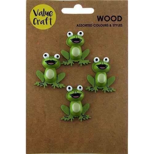 Craft Wooden Frogs - Dollars and Sense