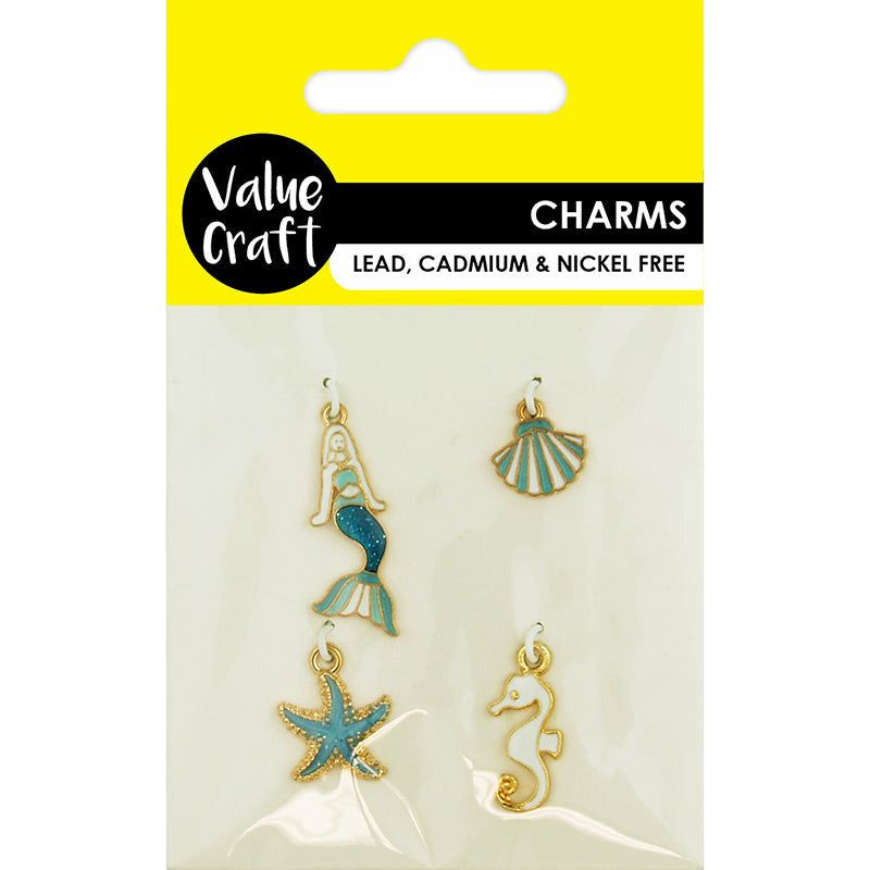 Charm Mermaid Set - 4 Pieces - Dollars and Sense