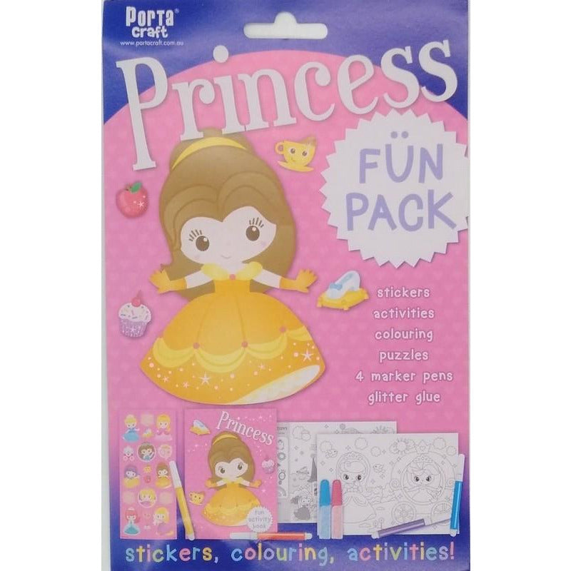 Buy Cheap art & craft online | Princess Fun Pack Stickers Colouring and Activities|  Dollars and Sense cheap and low prices in australia 