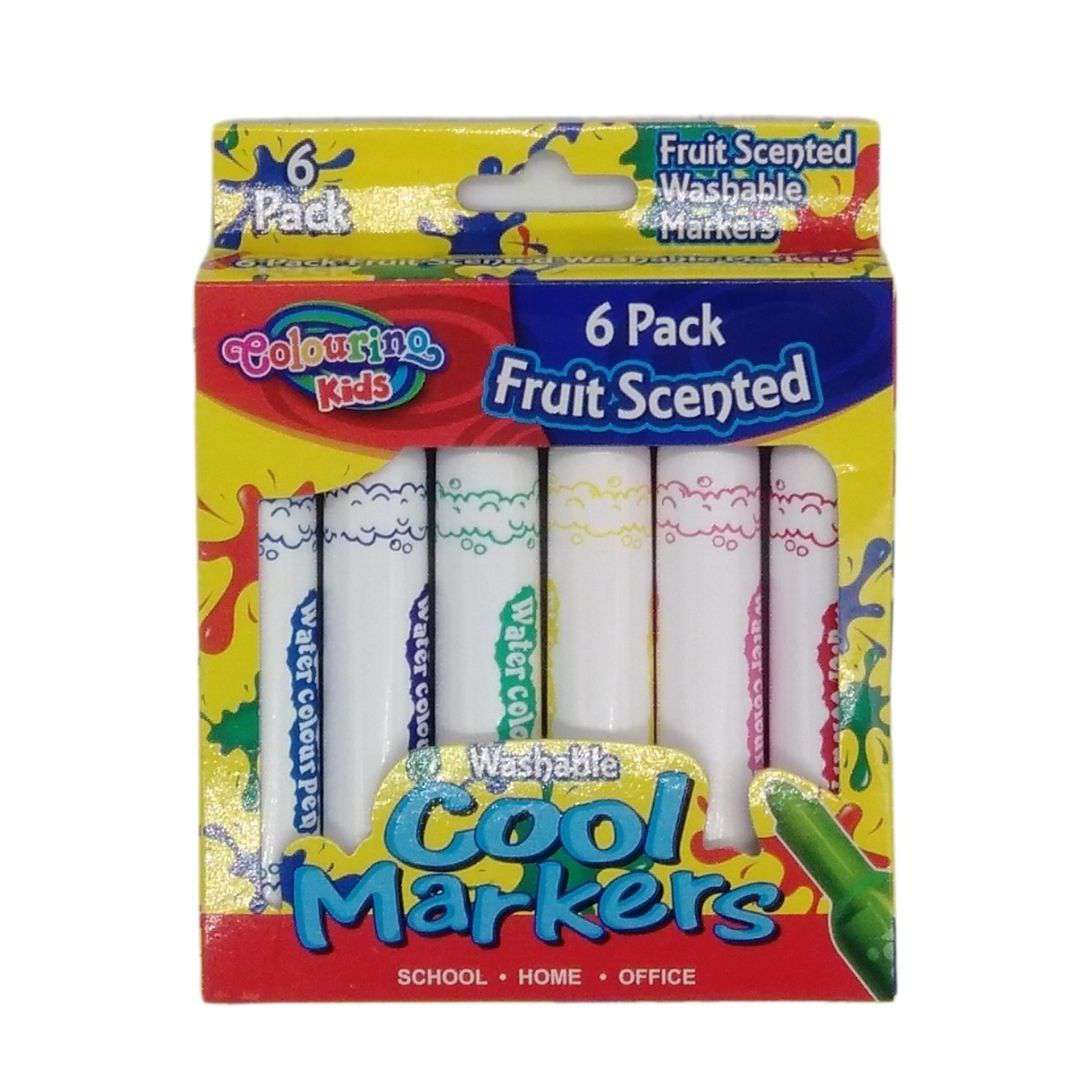 Buy Cheap art & craft online | Cool Scented Colour Markers 6PK|  Dollars and Sense cheap and low prices in australia 