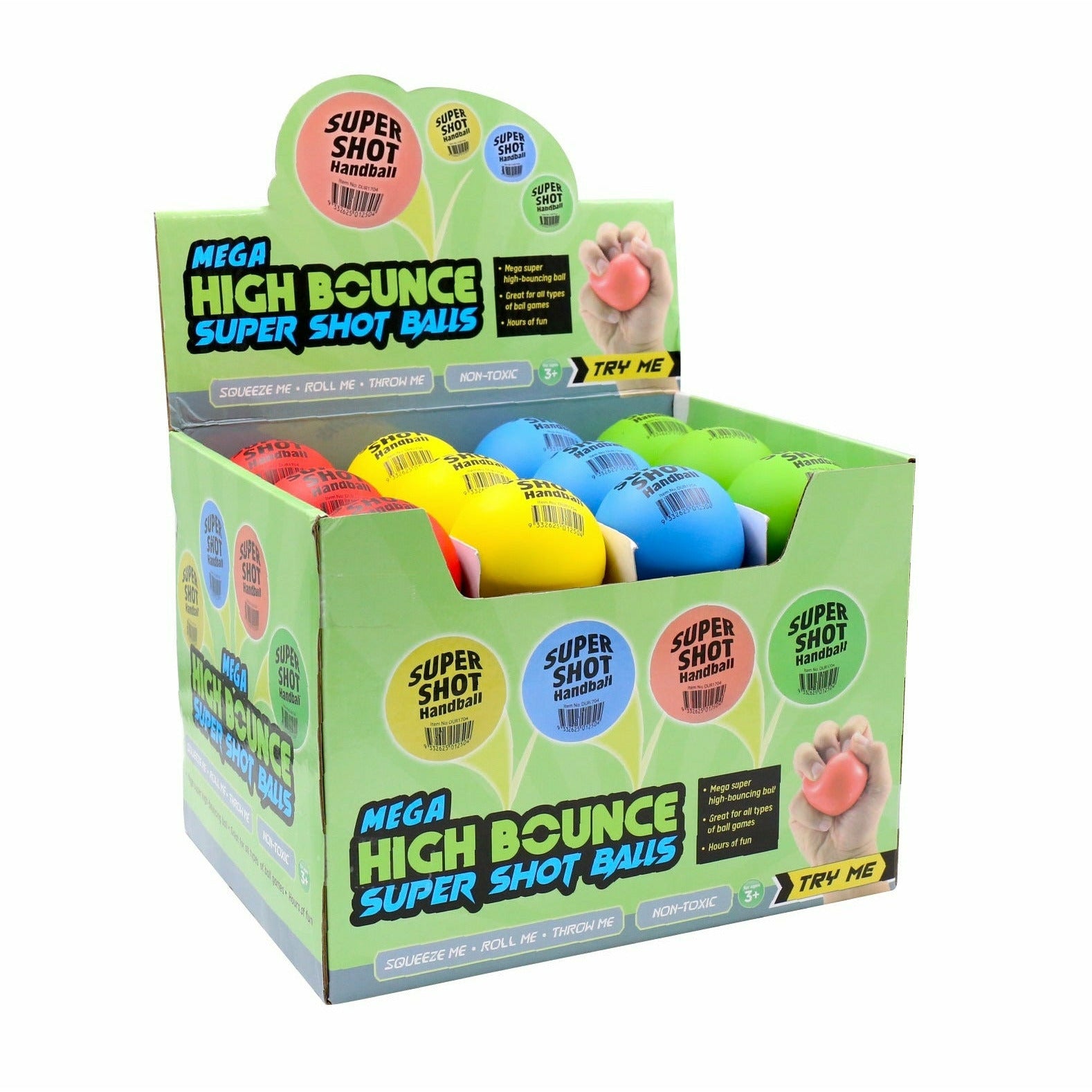 Mega High Bounce Super Shot Balls - 1 Piece Assorted - Dollars and Sense