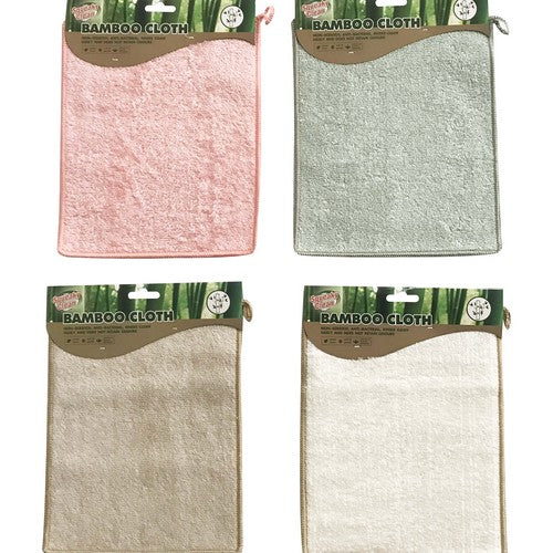 Squeaky Clean Bamboo Cleaning Cloth - 25x20cm 1 Piece Assorted - Dollars and Sense