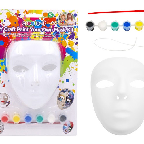 Craft Paint Your Own Mask Kit - 1 Piece - Dollars and Sense