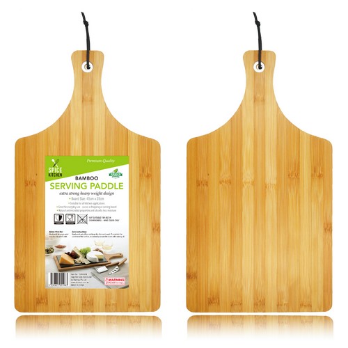 Bamboo Serving Paddle - 45x25cm 1 Piece - Dollars and Sense