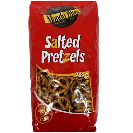 Mondo Bites Salted Pretzels - 250g - Dollars and Sense