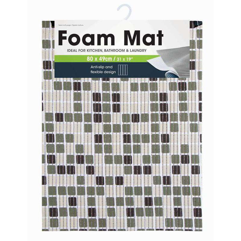 Indoor Mat Foam 49x80cm 4 Asstd - Dollars and Sense